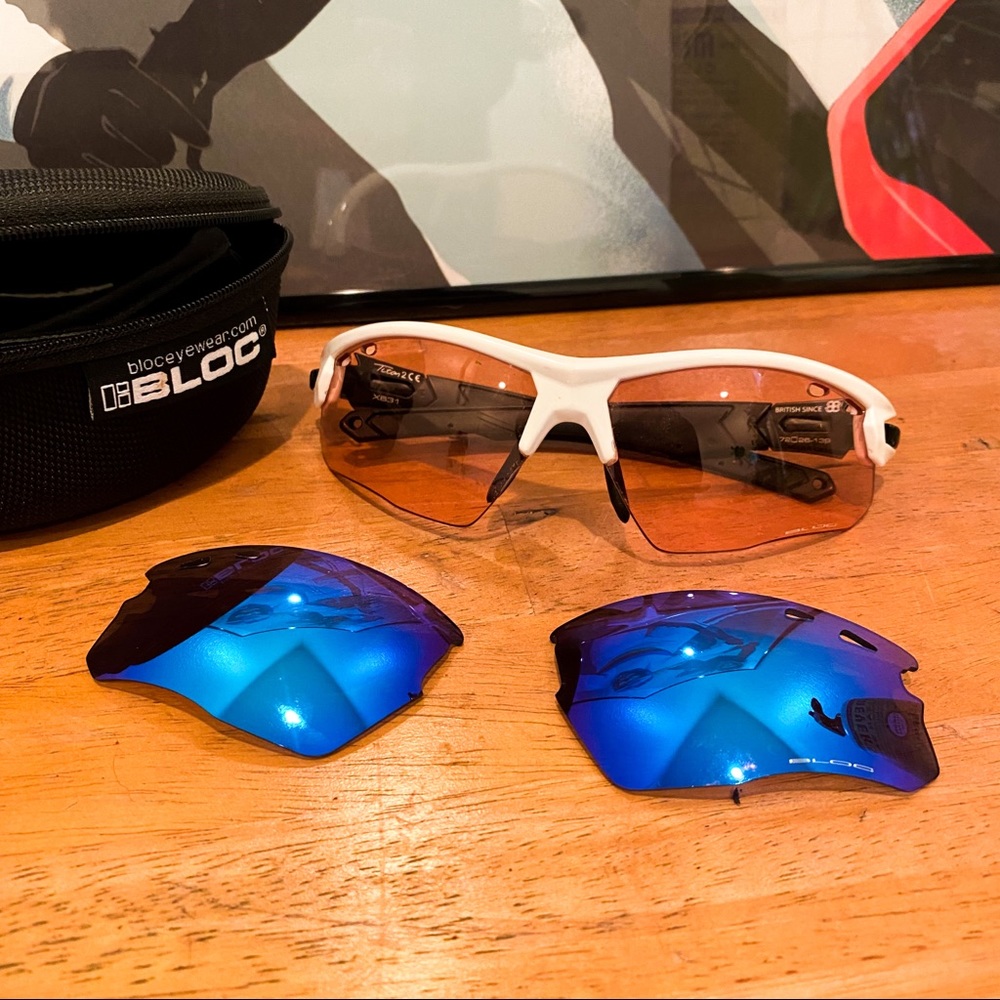 Bloc Eyewear Titan with extra set of lenses